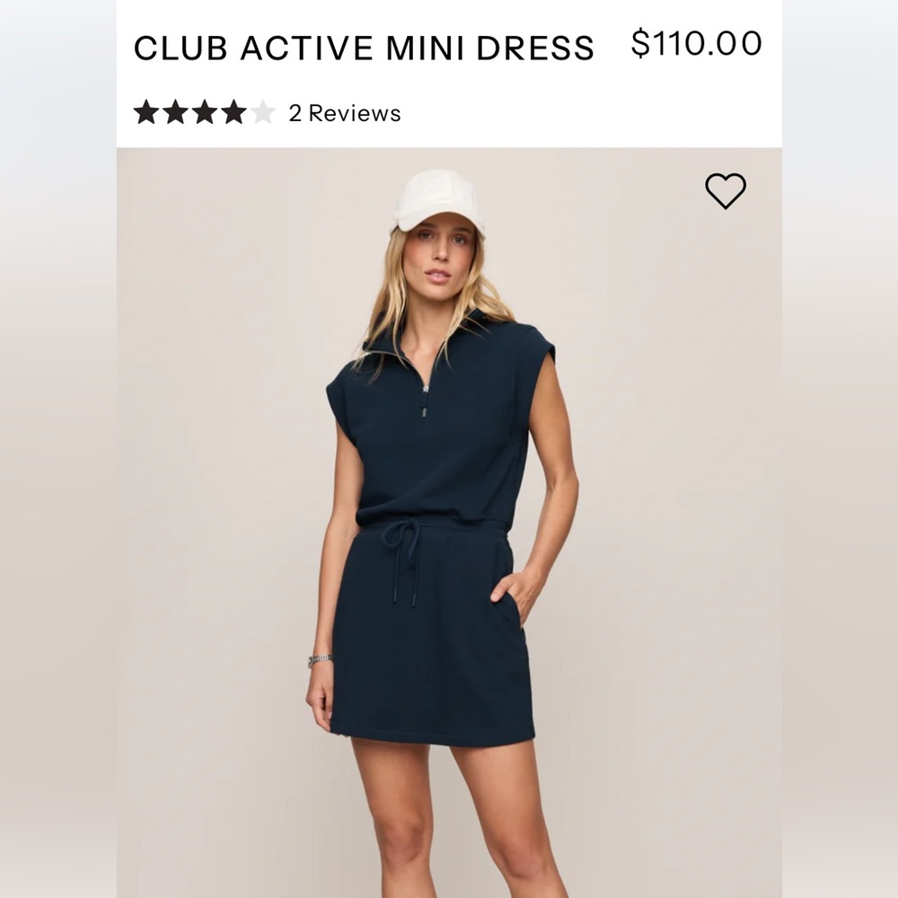 Z SUPPLY club active mini dress